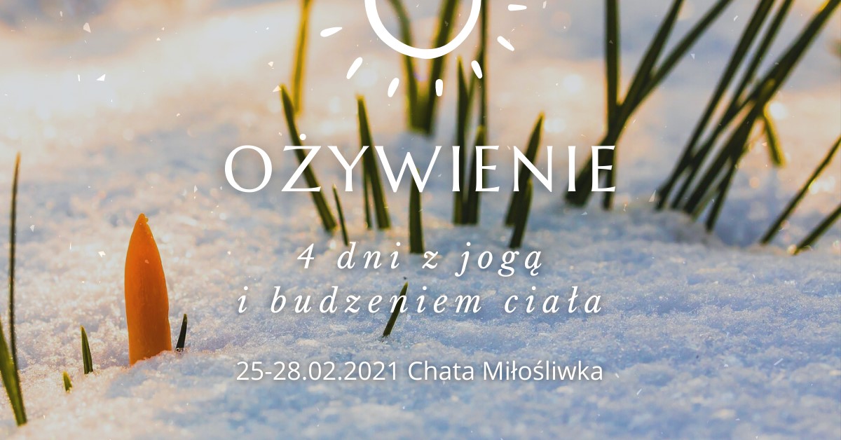 Ożywienie: 4 dni z jogą i budzeniem ciała