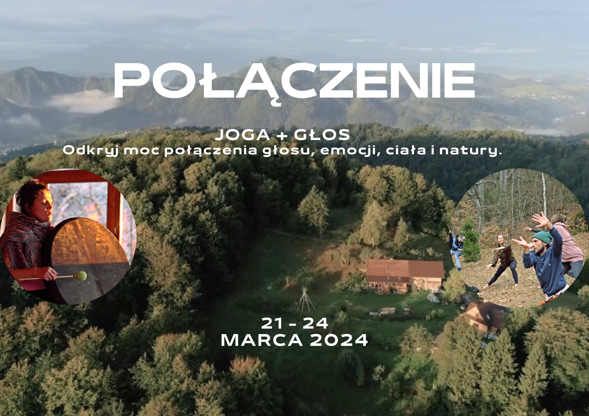 POŁĄCZENIE - joga i głos w naturze